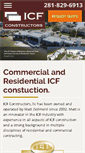 Mobile Screenshot of icfconstructors.com